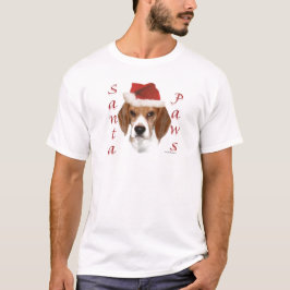 Beagle Santa Paws T-shirt
