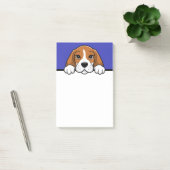 Beagle Schattige Puppy Hondenliefhebber Beagles Ge Post-it® Notes (Kantoor)