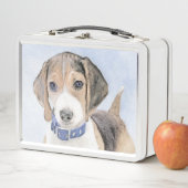 Beagle schilderen - Kute Original Dog Art (In situ)