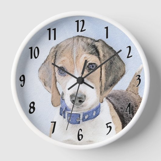 Beagle schilderen - Kute Original Dog Art (Voorkant)