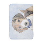 Beagle schilderen - Kute Original Dog Art Badmat (Voorkant Verticaal)