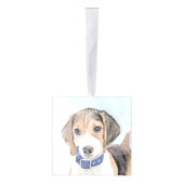 Beagle schilderen - Kute Original Dog Art Decoratie (Rechts)