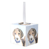 Beagle schilderen - Kute Original Dog Art Decoratie (Achter hoekig)