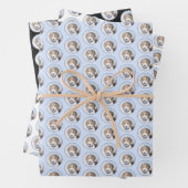 Beagle schilderen - Kute Original Dog Art Inpakpapier Vel (In situ)