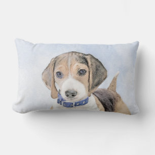 Beagle schilderen - Kute Original Dog Art Kussen