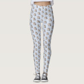 Beagle schilderen - Kute Original Dog Art Leggings (Voorkant)