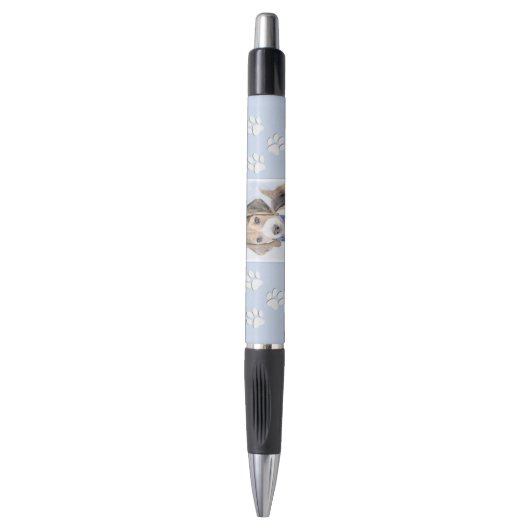 Beagle schilderen - Kute Original Dog Art Pen (Voorkant Verticaal)