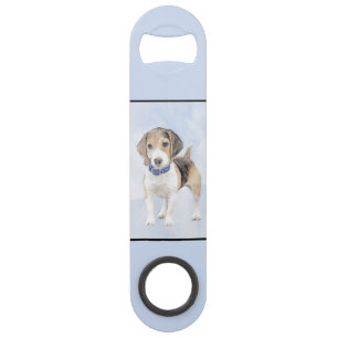 Beagle schilderen - Kute Original Dog Art Speed Flessenopener