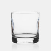 Beagle schilderen - Kute Original Dog Art Whisky Glas (Links)