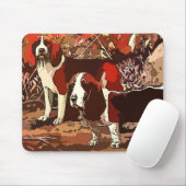  beagle schilderen op Muismat (Met muis)