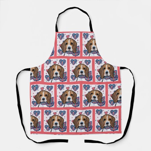 Beagle schort (Voorkant)