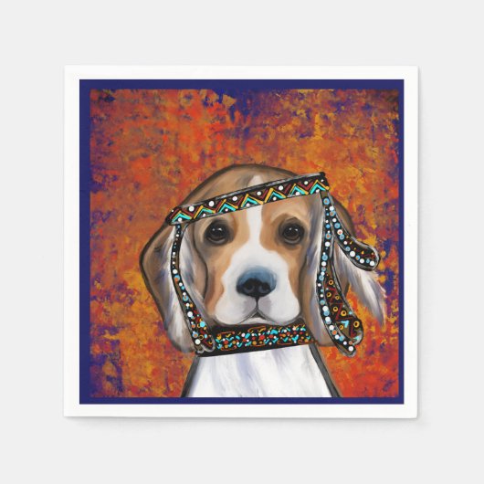 Beagle       servet (Voorkant)