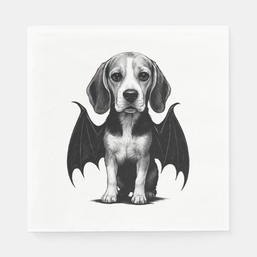 Beagle servet (Voorkant)