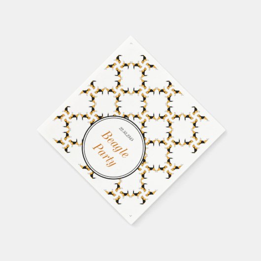 Beagle servetten (Hoek)