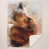 Beagle Sherpa Deken (Voorkant)