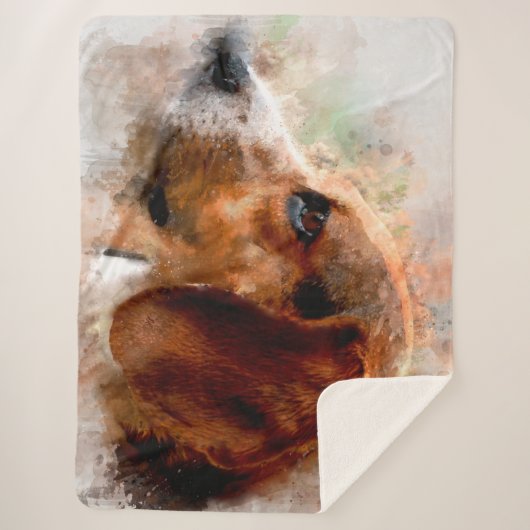 Beagle Sherpa Deken (Voorkant)