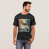Beagle Shirt met lange mouwen (Voorkant volledig)