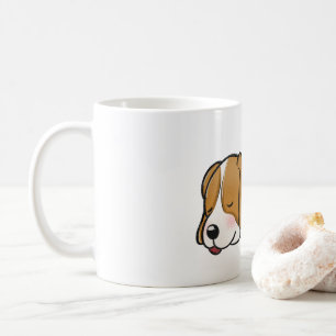 Beagle Sleeping Cartoon Koffiemok