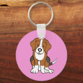 Beagle sleutelhanger (Voorkant)