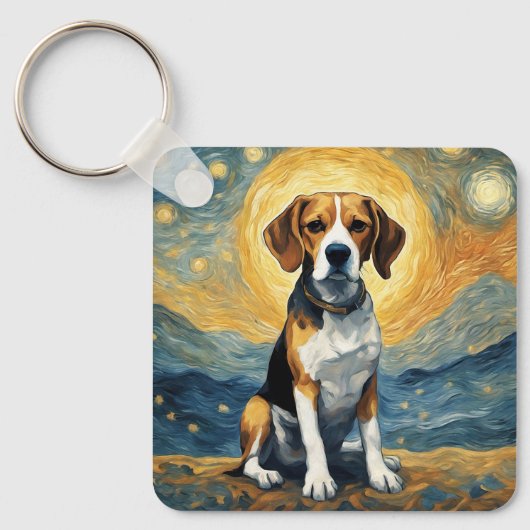 Beagle Sleutelhanger (Voorkant)