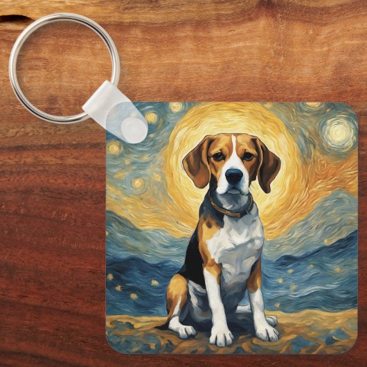 Beagle Sleutelhanger (Voorkant)