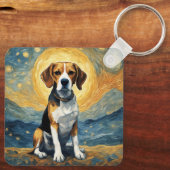 Beagle Sleutelhanger (Achterkant)