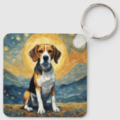 Beagle Sleutelhanger (Achterkant)