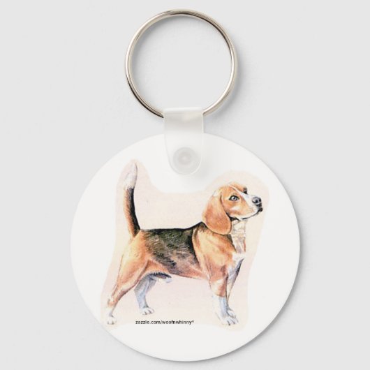 Beagle Sleutelhanger (Voorkant)