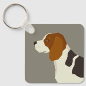 Beagle Sleutelhanger (Voorkant)