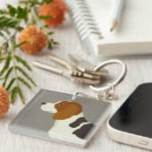 Beagle Sleutelhanger (Voorkant Rechts)