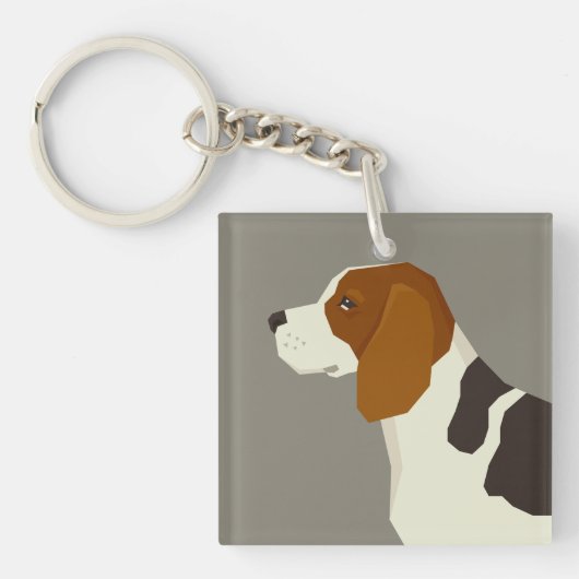Beagle Sleutelhanger (Voorkant)