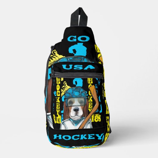 Beagle sling bag (Voorkant)