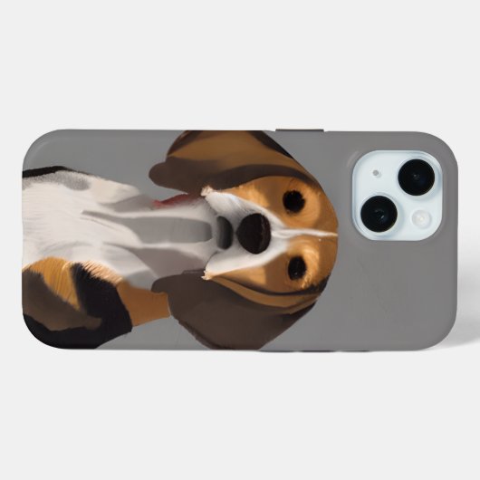 Beagle SmartPhone Hoesje (Achterkant (horizontaal))