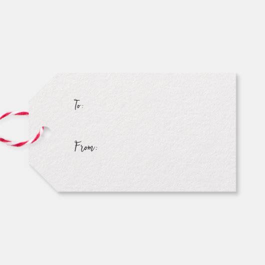 Beagle Sneeuw Hond Kerstmis Vakantie Gift Cadeaulabel (Achterkant Horizontaal)