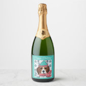 Beagle Sparkling Wijnetiket (Voorkant)
