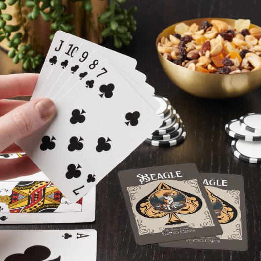 Beagle-speelkaarten Pokerkaarten (Insitu)