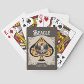 Beagle-speelkaarten Pokerkaarten (Achterkant)