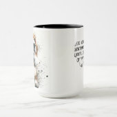 Beagle Splatter Coffee Mok Cup (Midden)