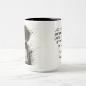Beagle Splattered Coffee Mok Cup (Midden)