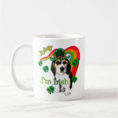 Beagle St Patrick's Day Koffiemok (Links)
