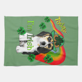 Beagle St Patrick's Day Theedoek (Horizontaal)