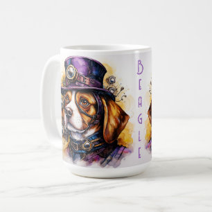 Beagle Steampunk Hond Koffiemok