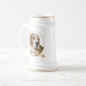 Beagle Stein Bierpul (Voorkant links)