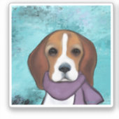Beagle Sticker (Voorkant)