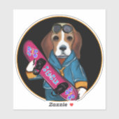BEAGLE STICKER (Vel)