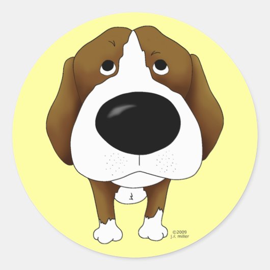 Beagle Stickers (Voorkant)