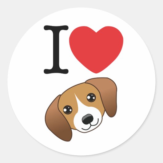 Beagle Stickers (Voorkant)