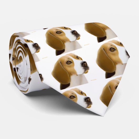 Beagle Stropdas (Opgerold)