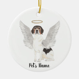 Beagle Sympathy Memorial  Keramisch Ornament