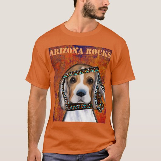 Beagle      t-shirt (Voorkant)